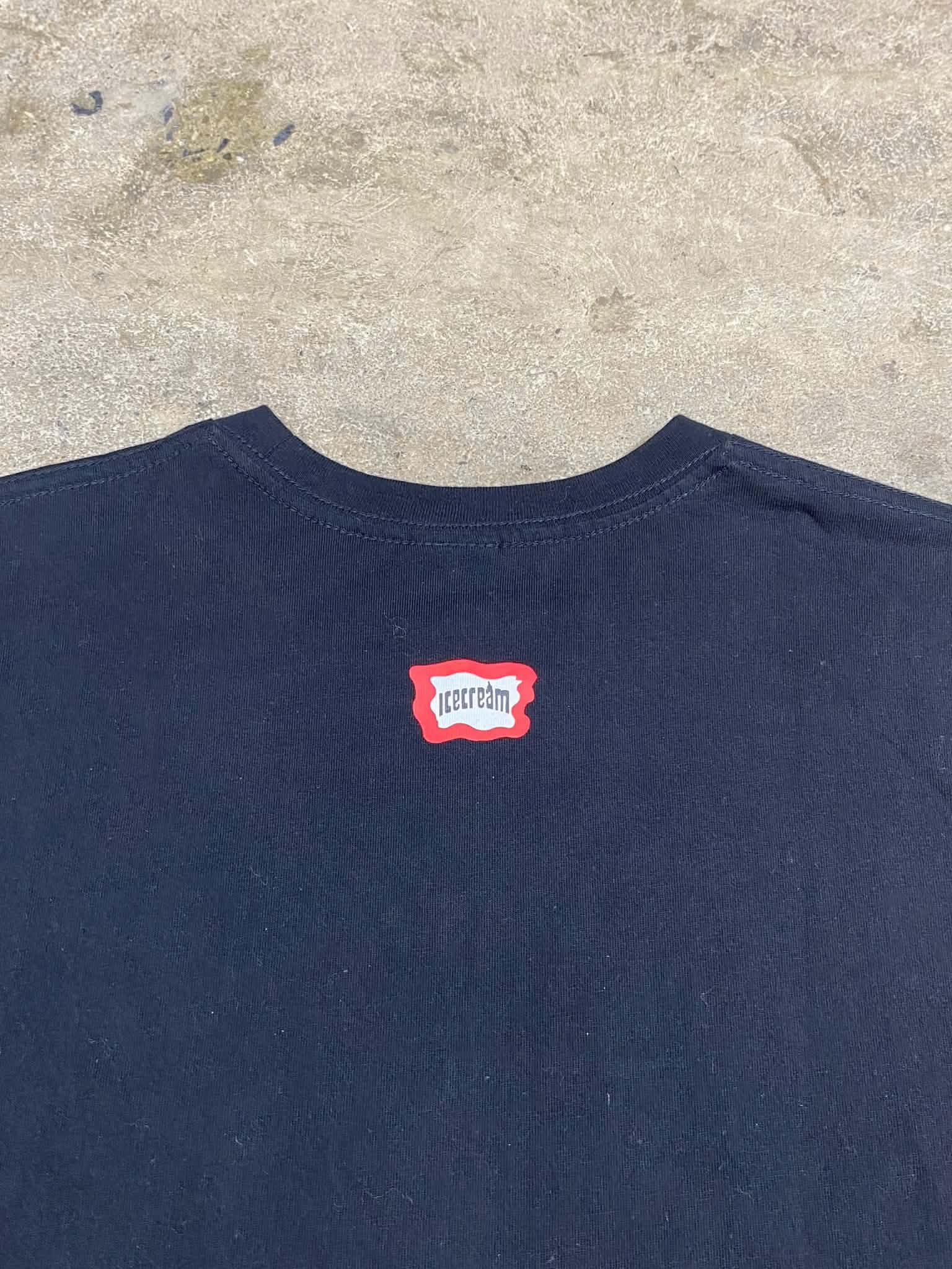  Ice Cream Tee Running Dog (Black) (Used) 