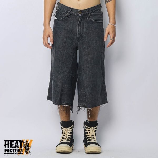  Dddchaosss x Heat Factory Shorts Denim 141 (Black) 