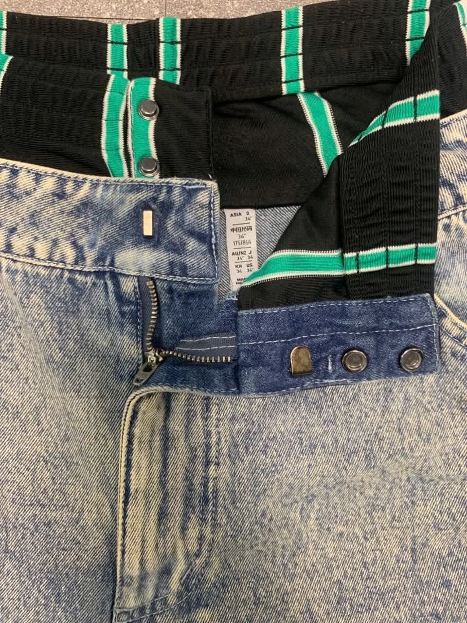  Adidas Shorts Denim (Blue) (Used) 