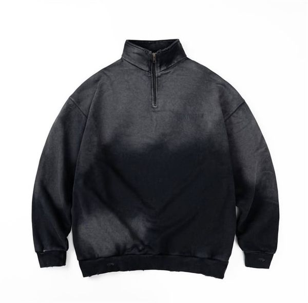  TokyoTeam Sweatshirt 1/4 Zip (Black) 