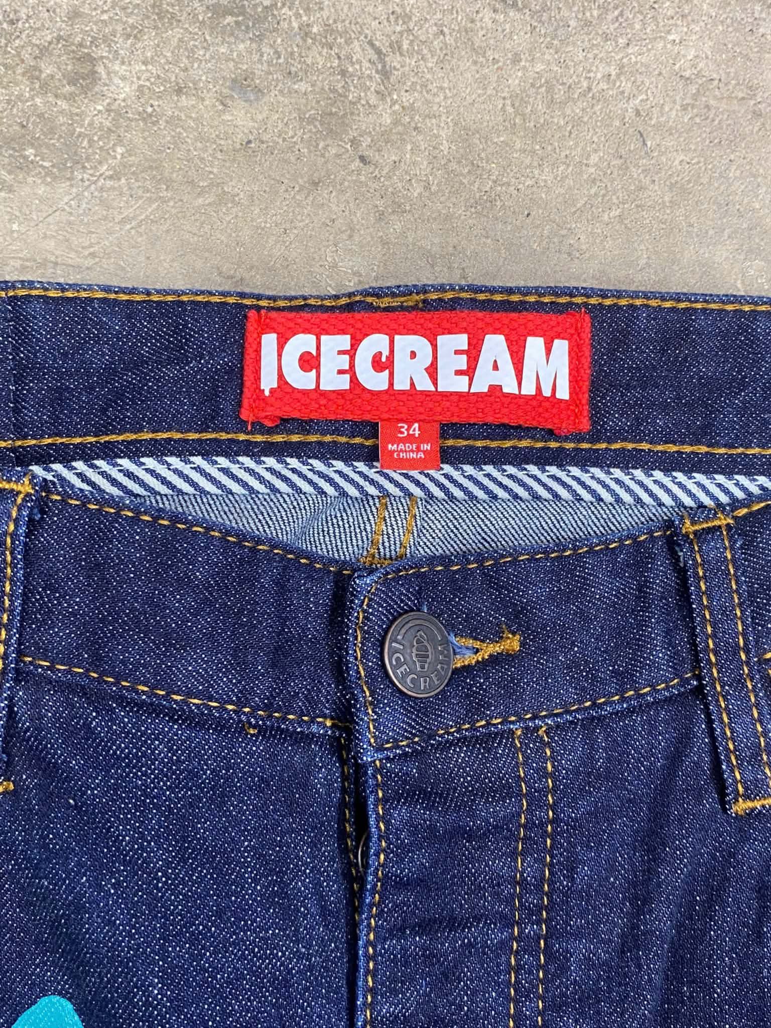  Ice Cream Jeans Running Dog (Blue) (Used) 