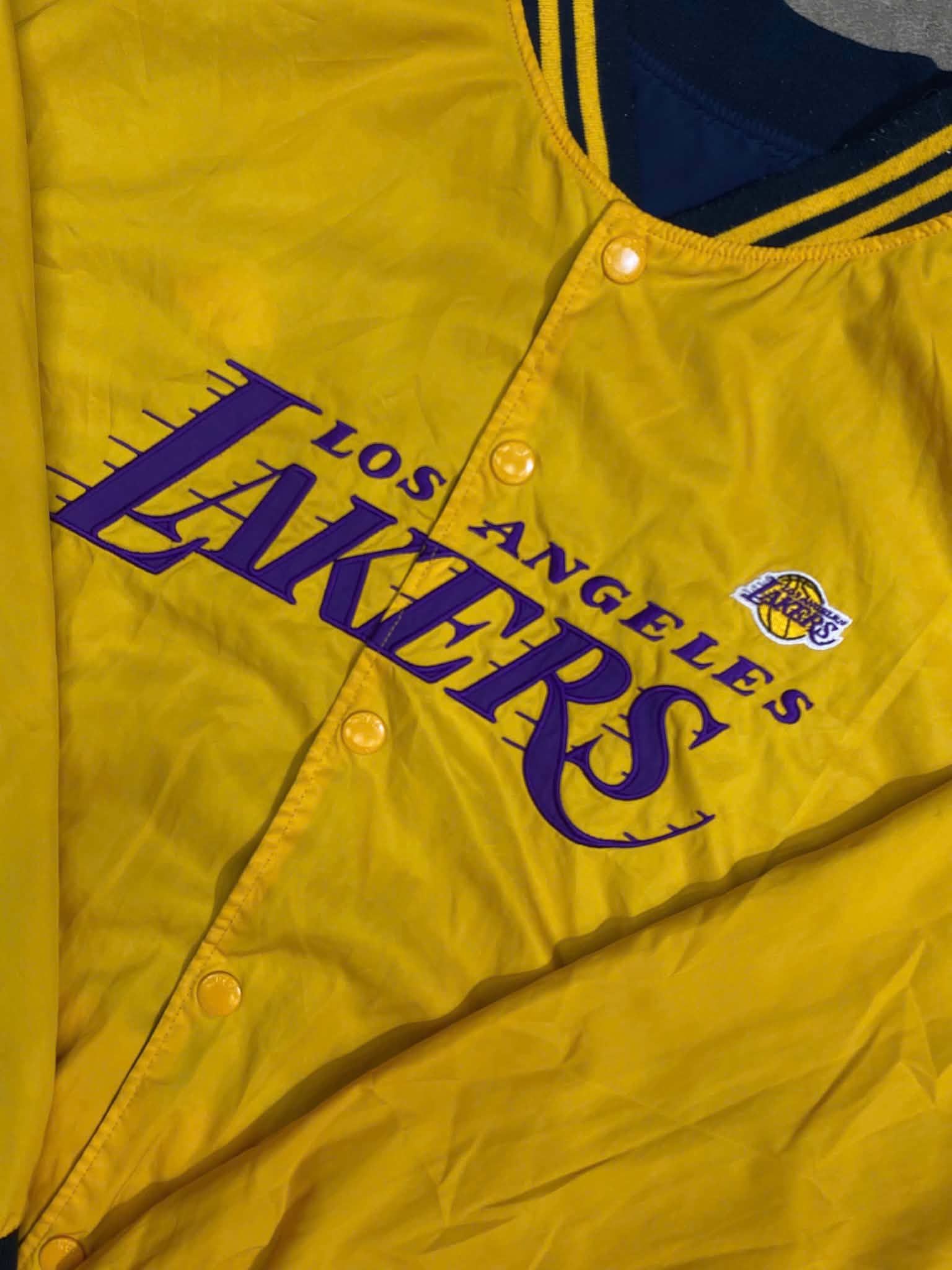  Starter Los Angeles Lakers Jacket (Yellow) (Used) 