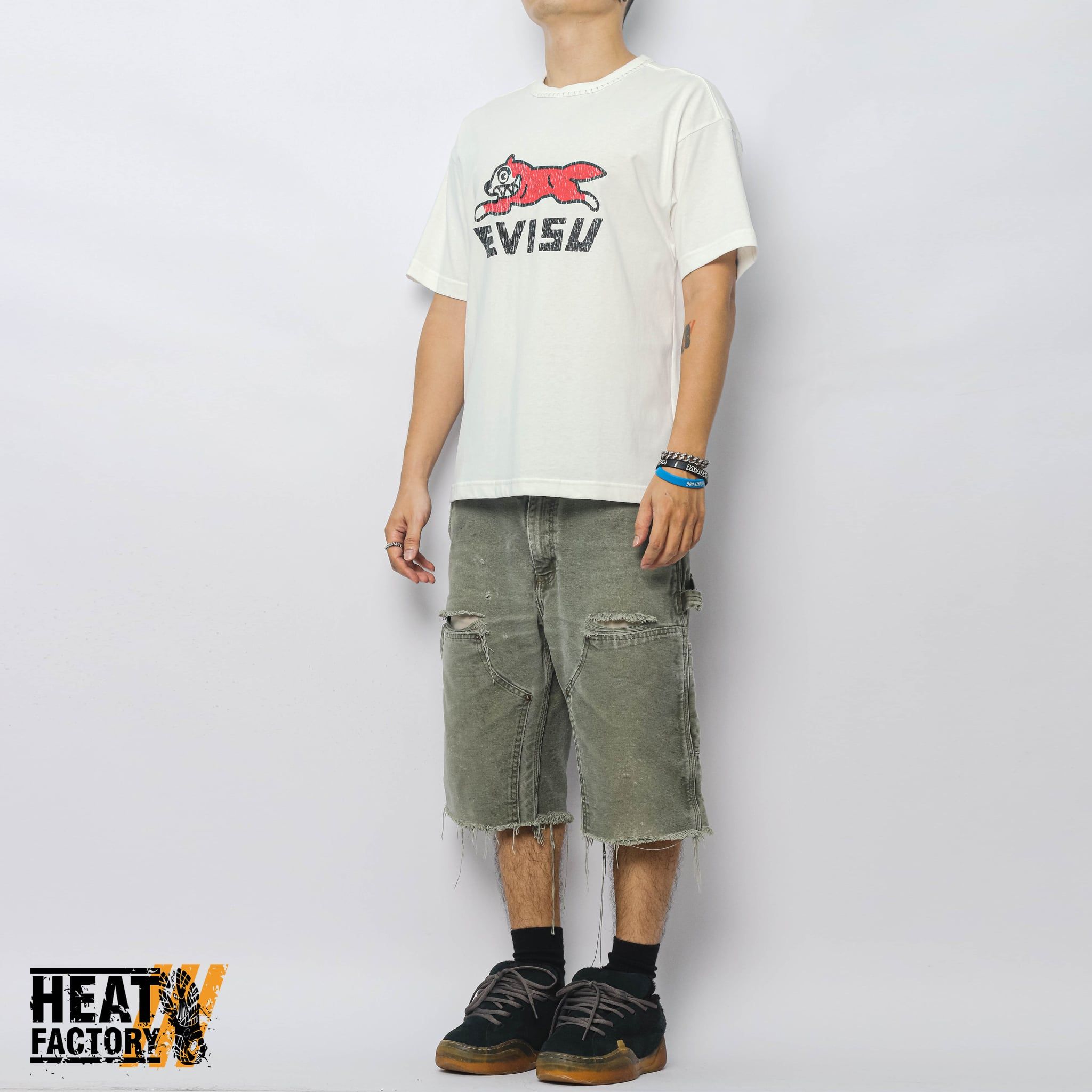  Icecream x Evisu Camiseta Logo Printed (White) 