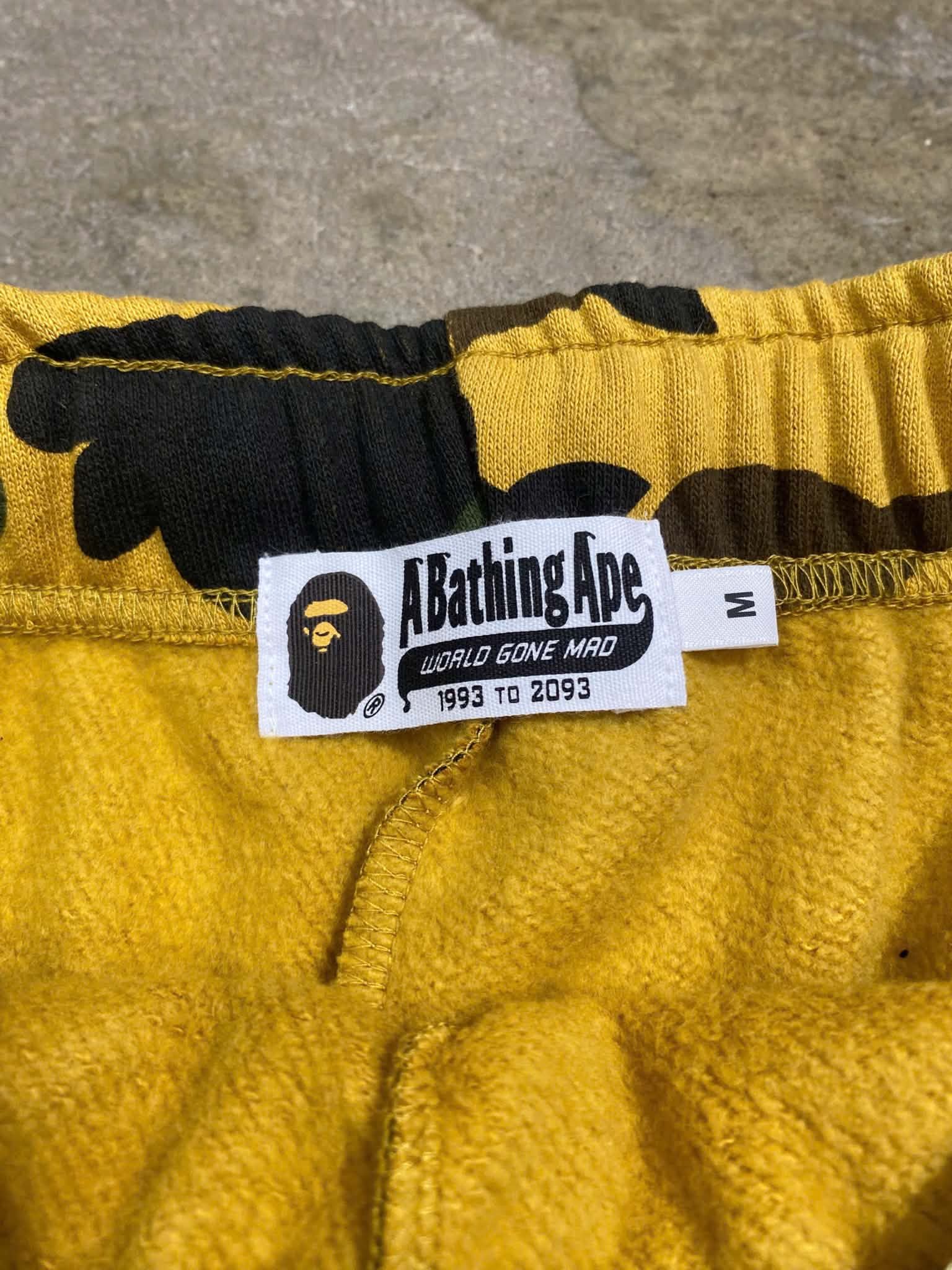  Bape Shorts 1st Camo (Yellow) (Used) 