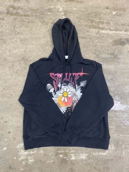  Salute Hoodie (Black) (Used) 