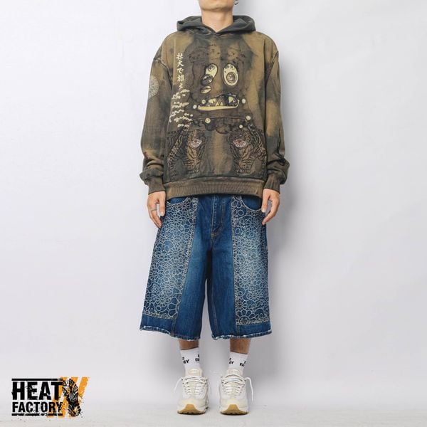  Travis Scott x Takashi Murakami Hollow Hoodie (Brown) 