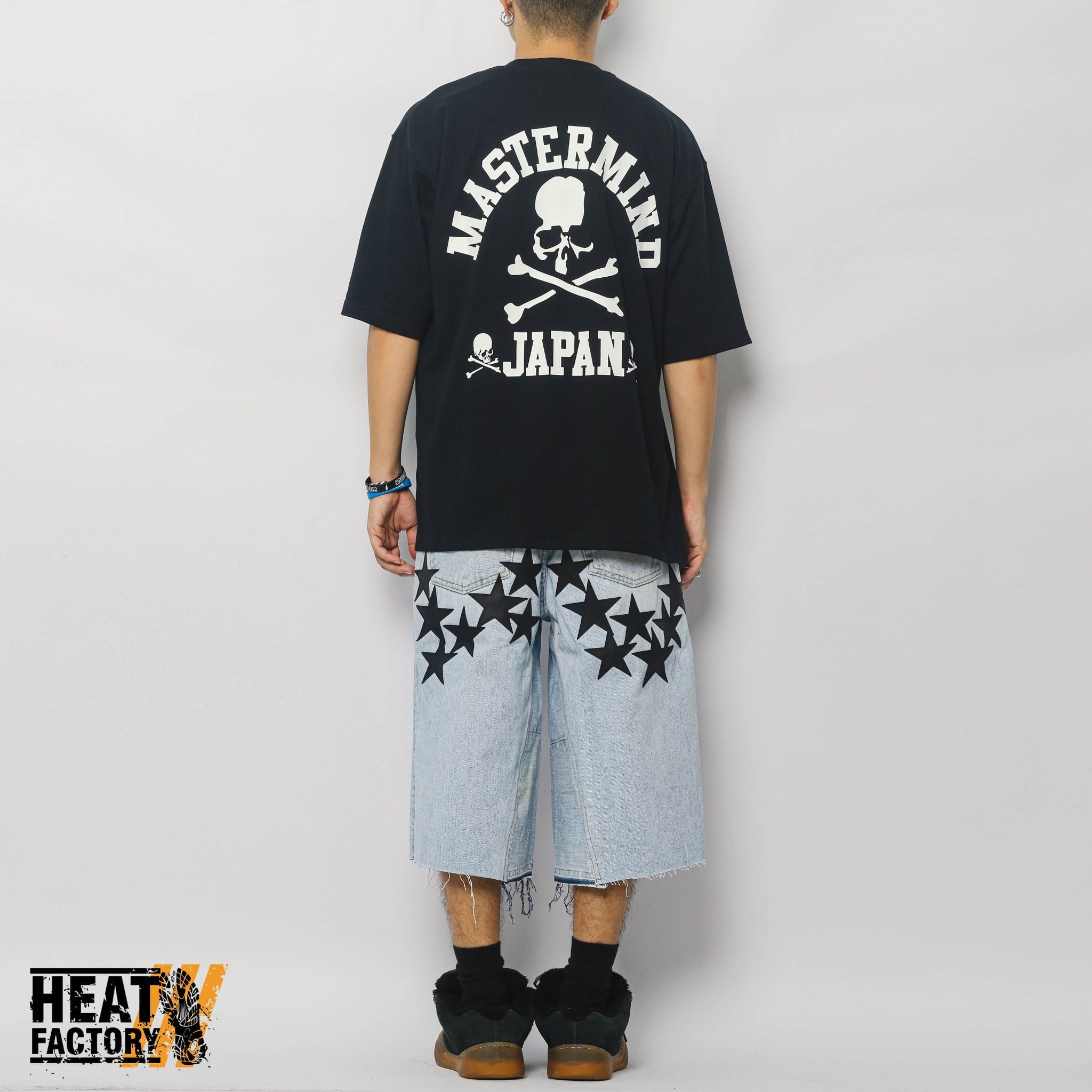  Mastermind Japan ×New Era Tee Print (Black) 