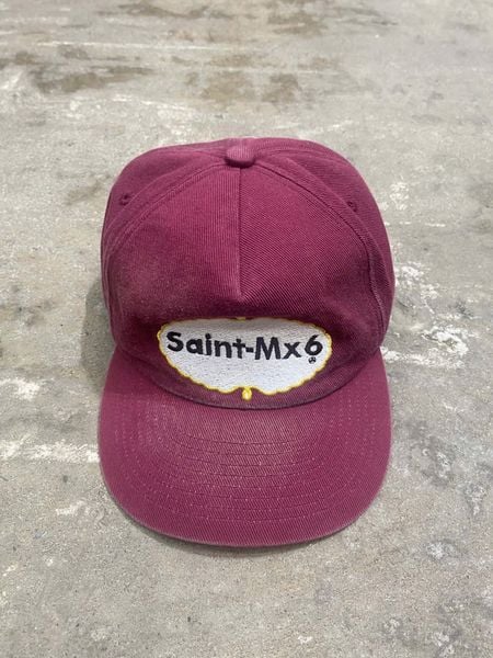  Saint Michael Cap Eat Me (Burgundy) (Used) 