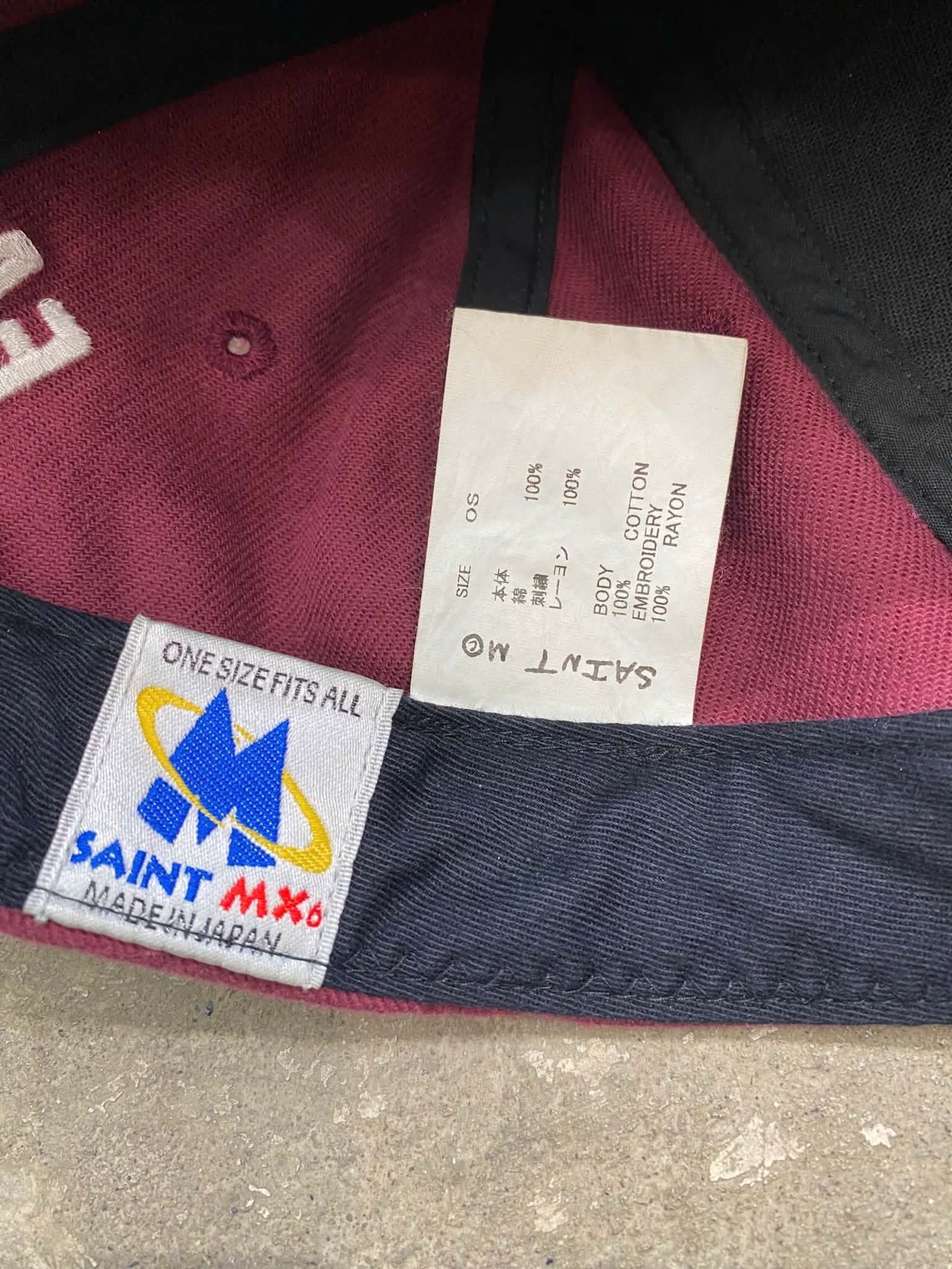  Saint Michael Cap Eat Me (Burgundy) (Used) 