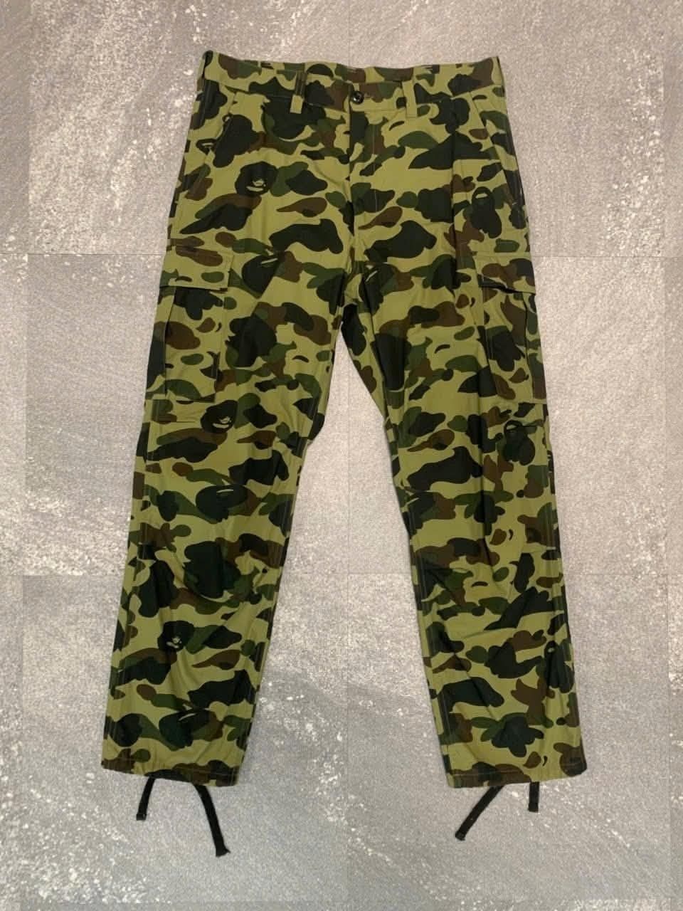  Bape 1st Camo Pocket Pants (Camo) (Used) 
