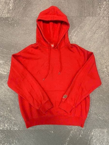  Hoodie Ice Cream Running Dog (Red) (Like New) 