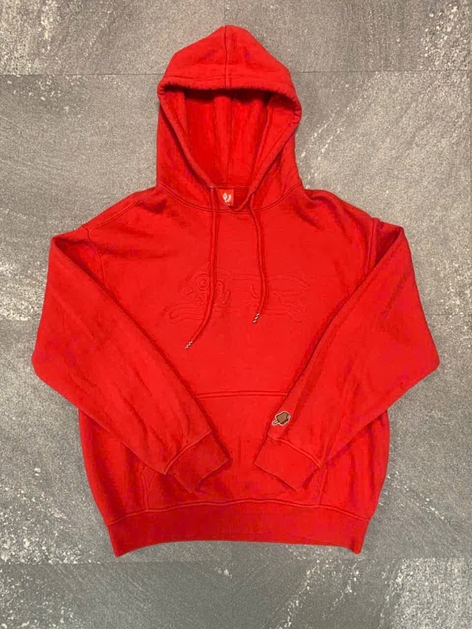  Hoodie Ice Cream Running Dog (Red) (Like New) 