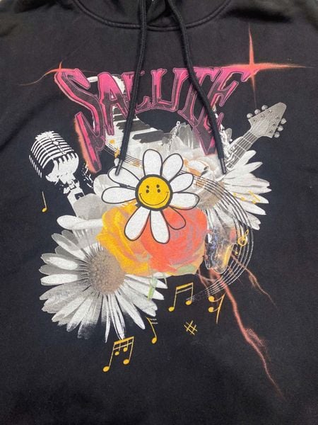  Salute Hoodie (Black) (Used) 