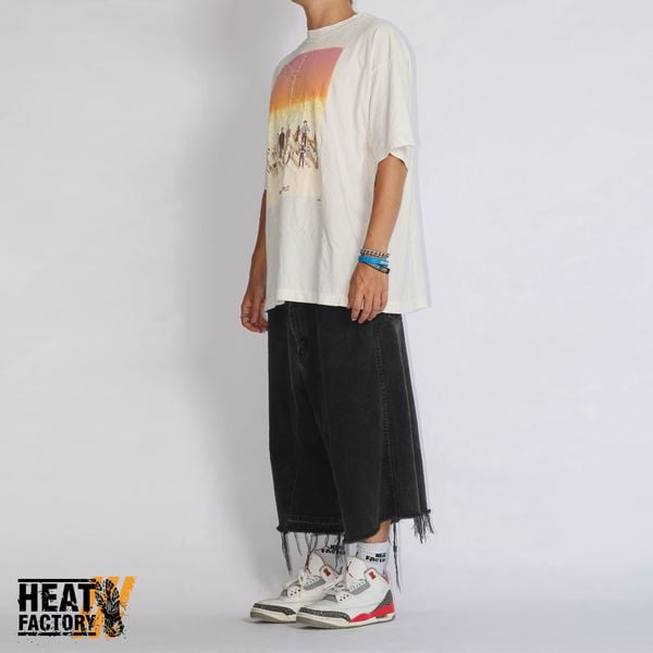  Saint Michael x Evengelion x Geeks Rule Tee (White/Orange) 