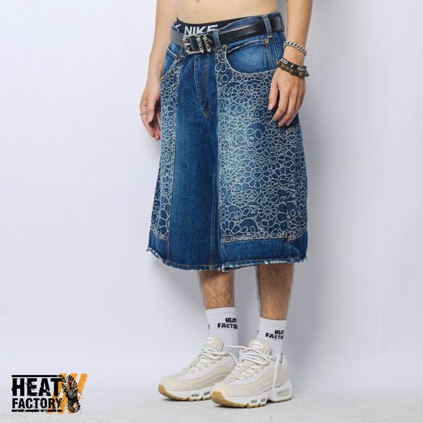  Murakami Denim Bermuda Short (Blue) 