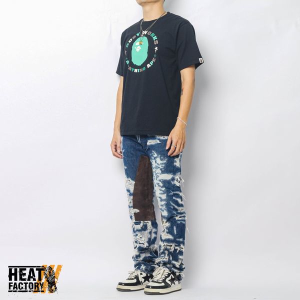  Bape Tee Colors Busy Works Sta (Black) 