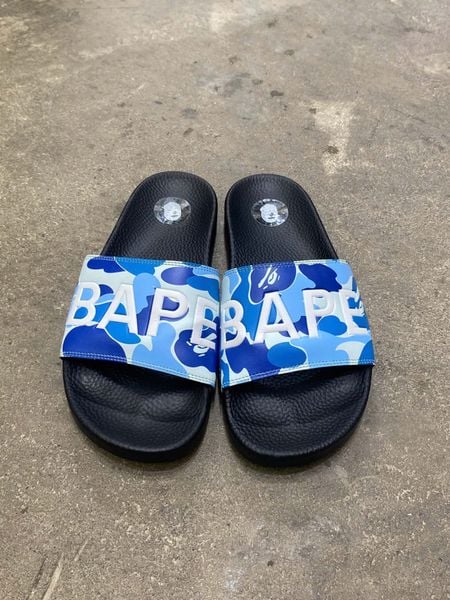  Bape ABC Camo Slide (Blue) (Used) 