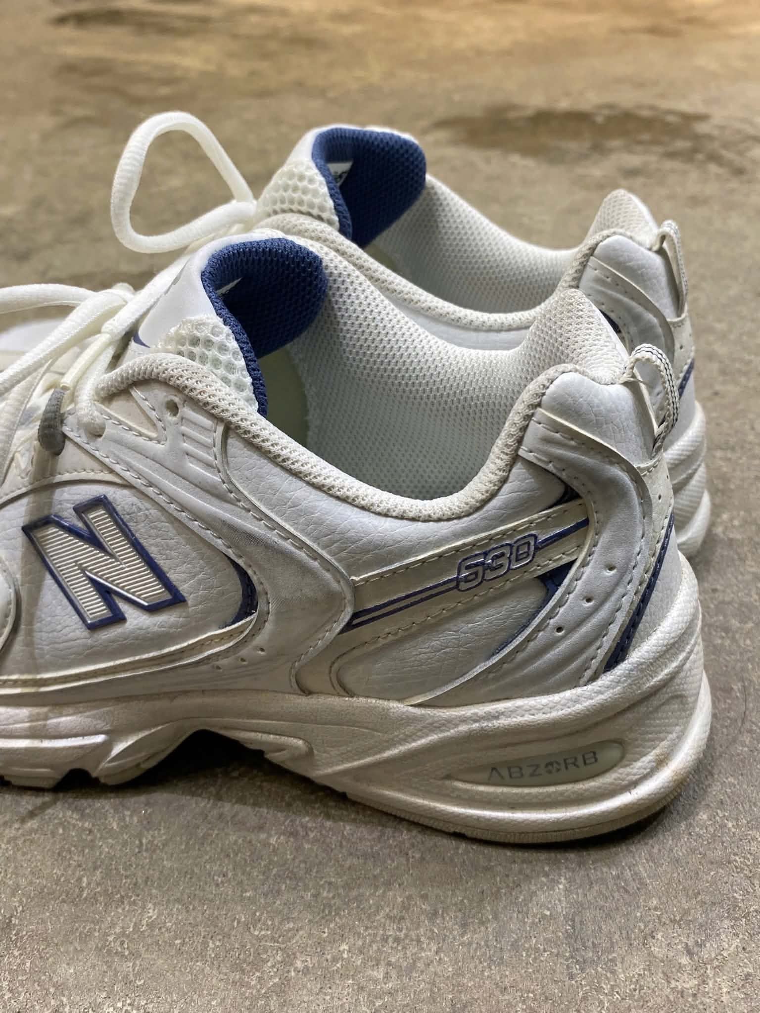 New Balance 530 (White/Navy) (Used) (No Box) 