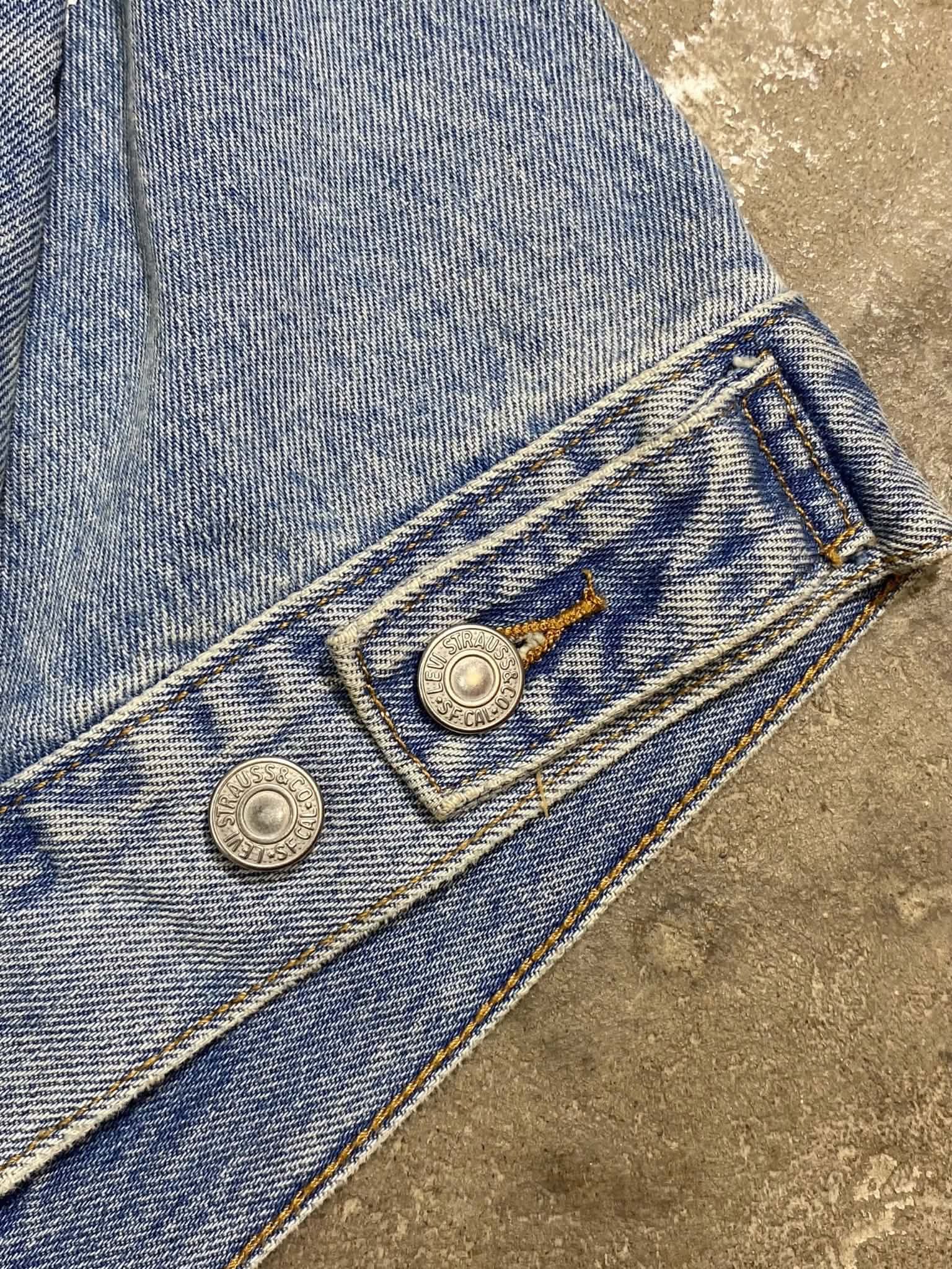  Denim Tears x Stussy x Levi's Jacket (Blue) (Used) 
