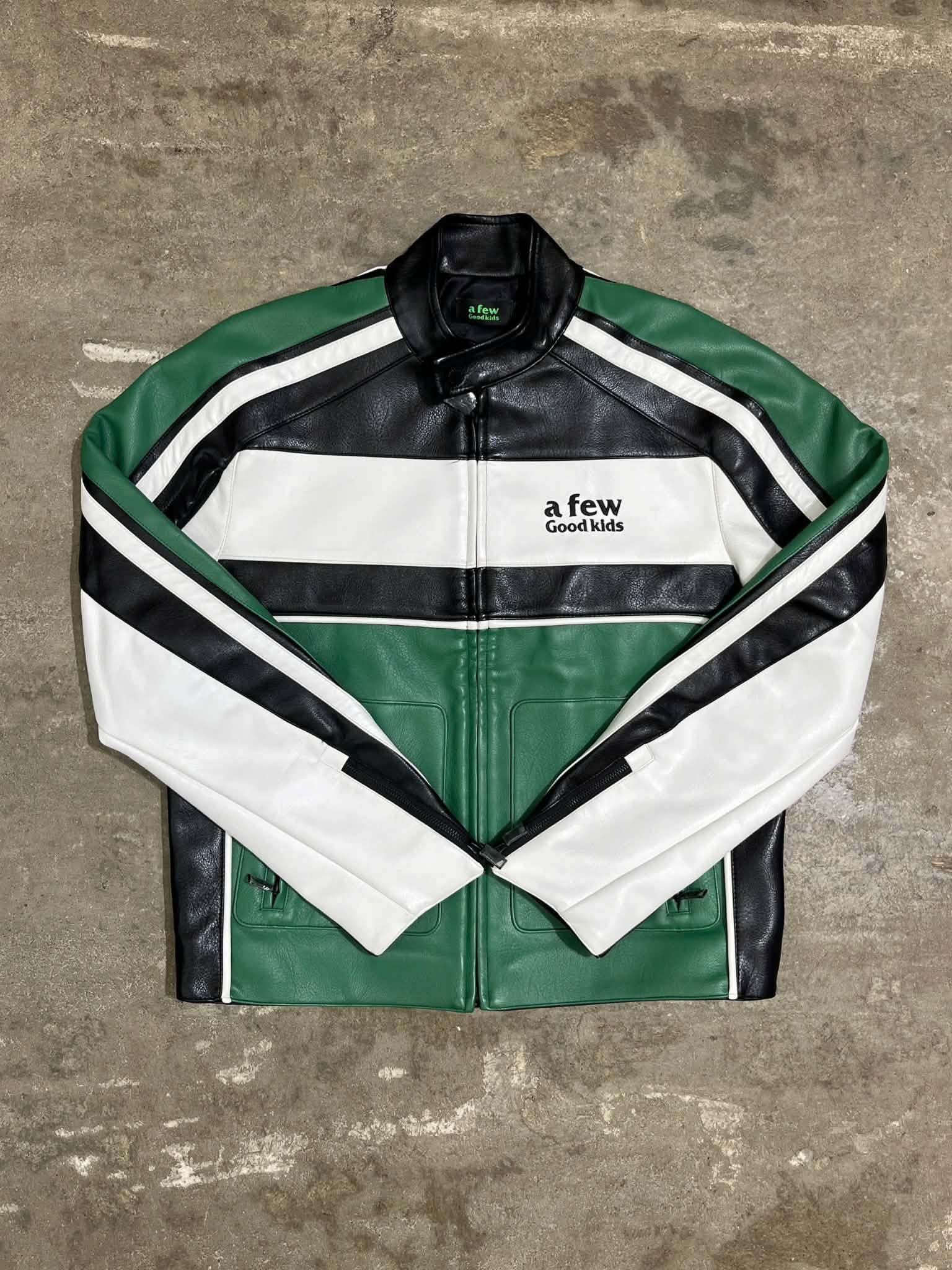  AFGK Jacket Leather (Green) 