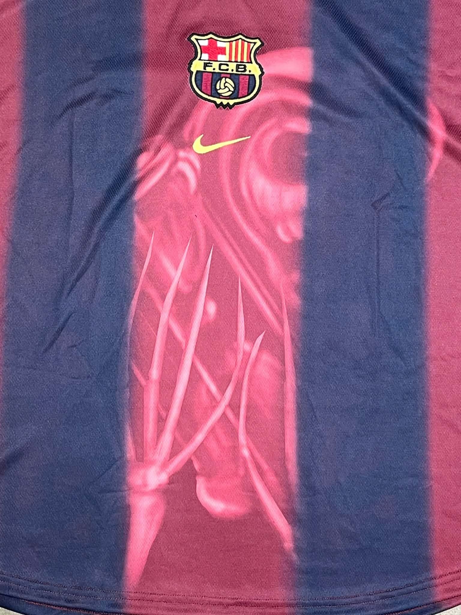  Travis Scott x Nike x FcB Jersey (Red/Blue) (Used) 