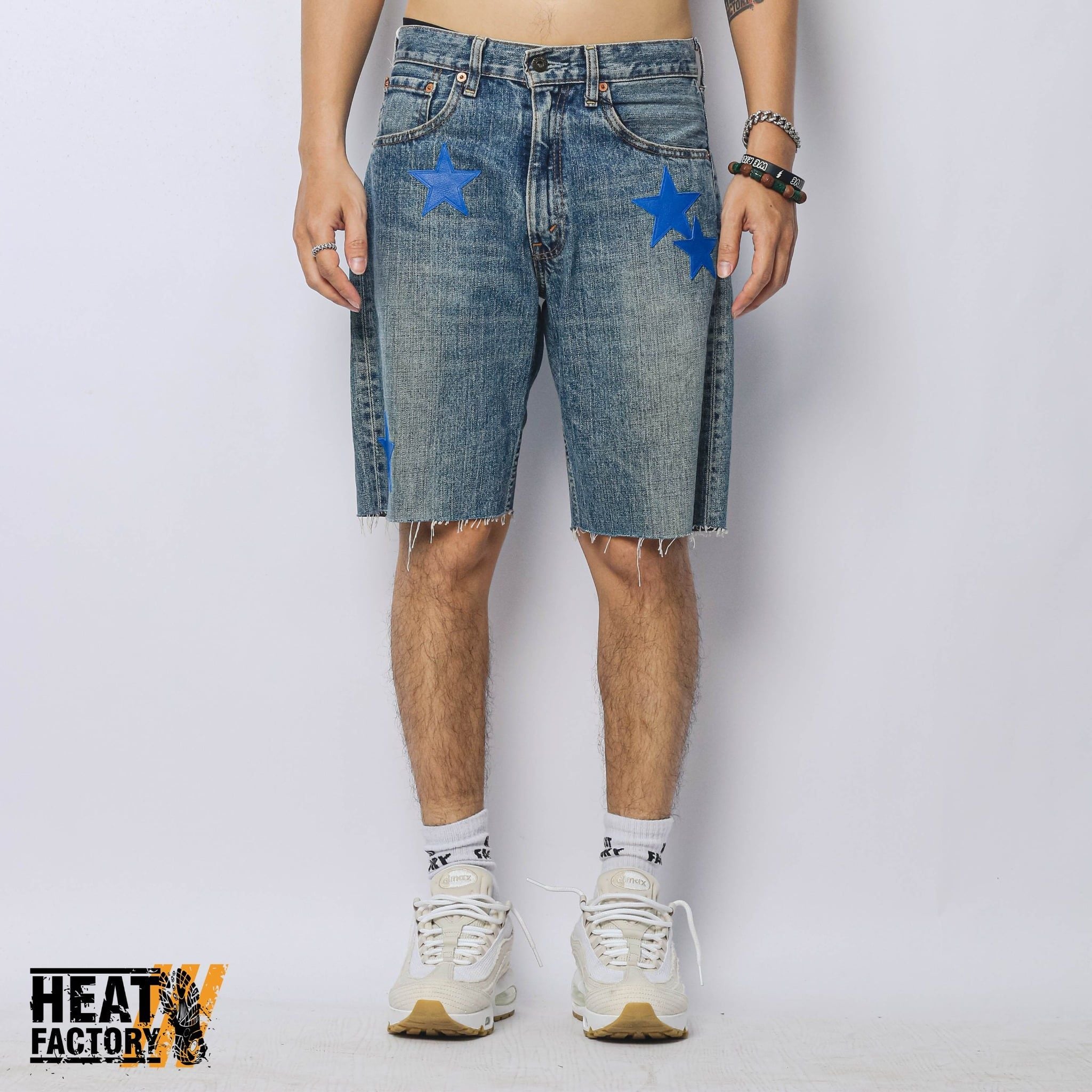  Dddchaosss x Heat Factory Shorts Star 82 ( Blue) 