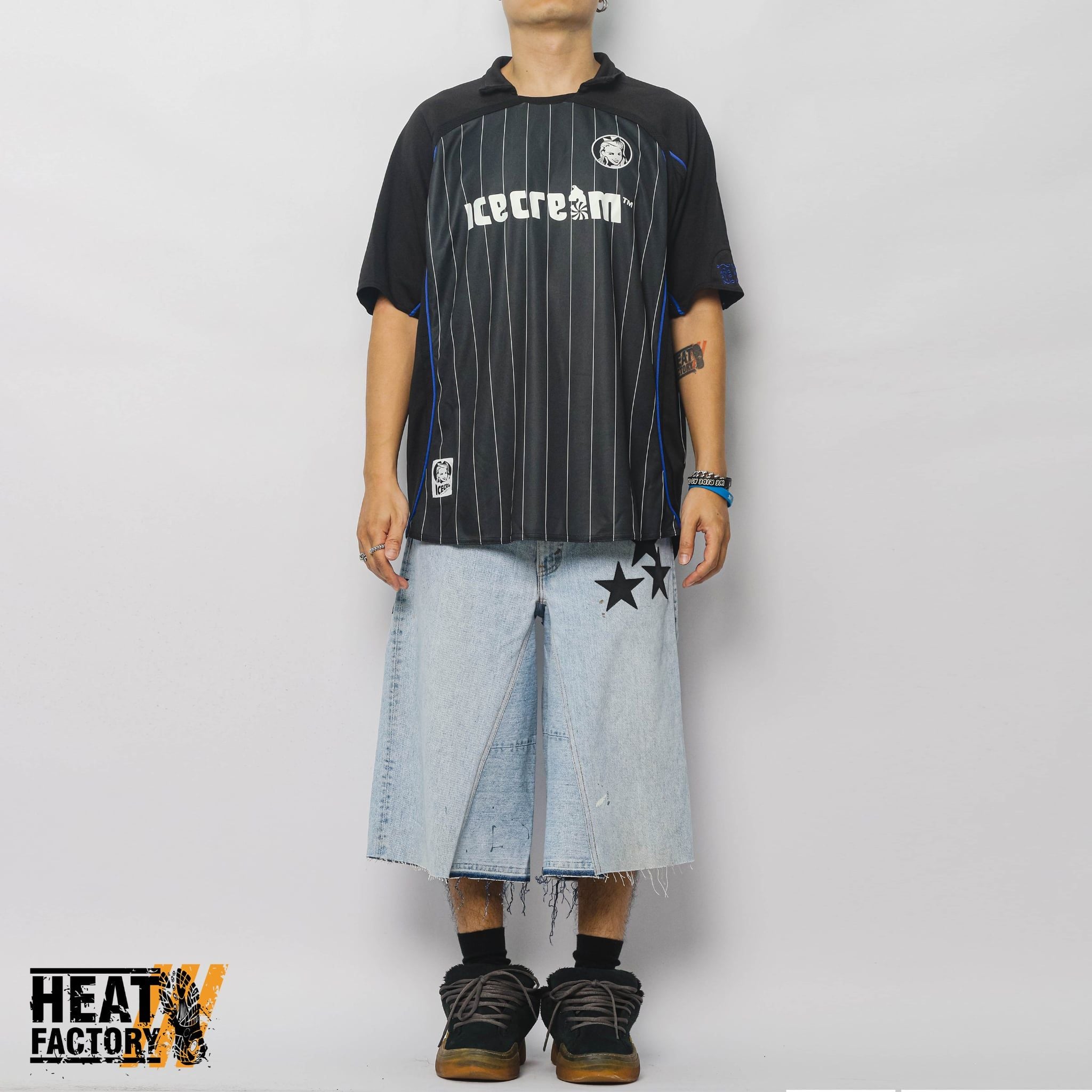  Ice Cream Jersey Football (Black) 