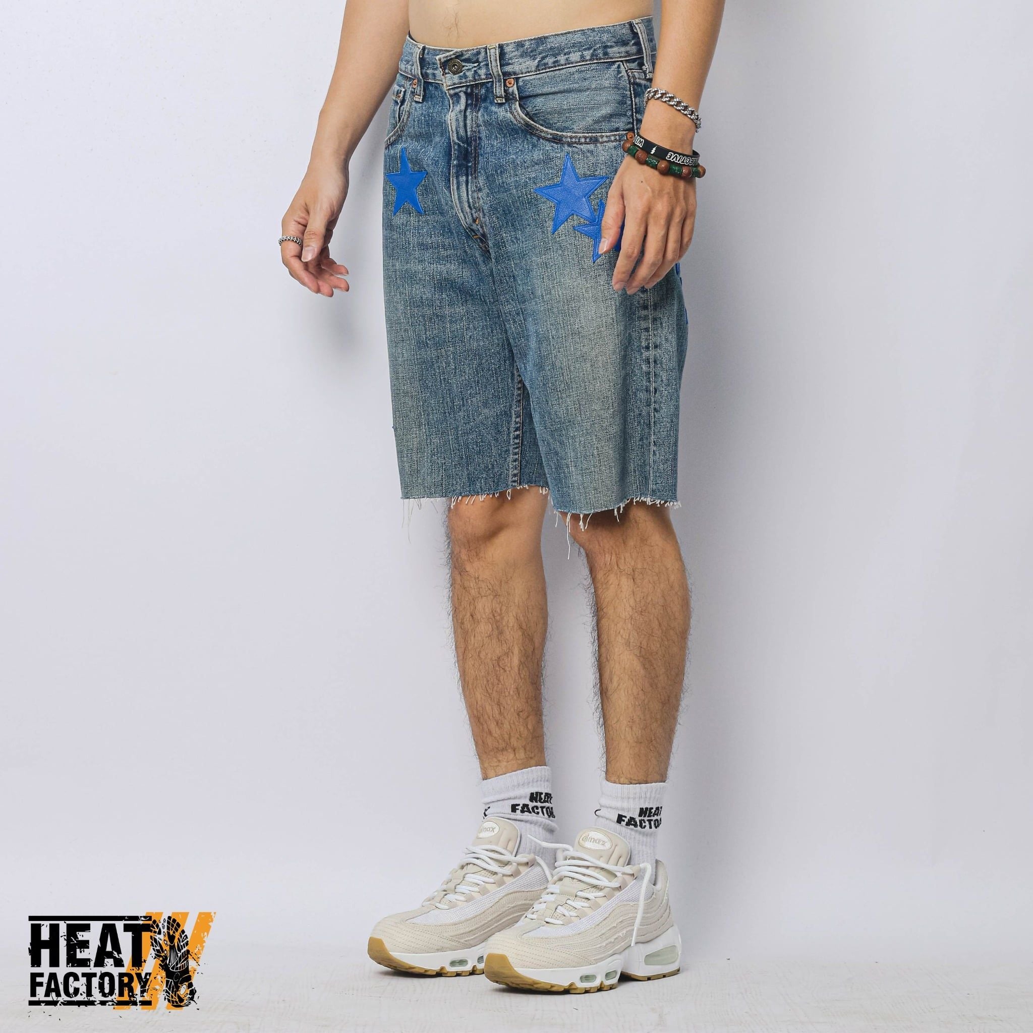  Dddchaosss x Heat Factory Shorts Star 82 ( Blue) 