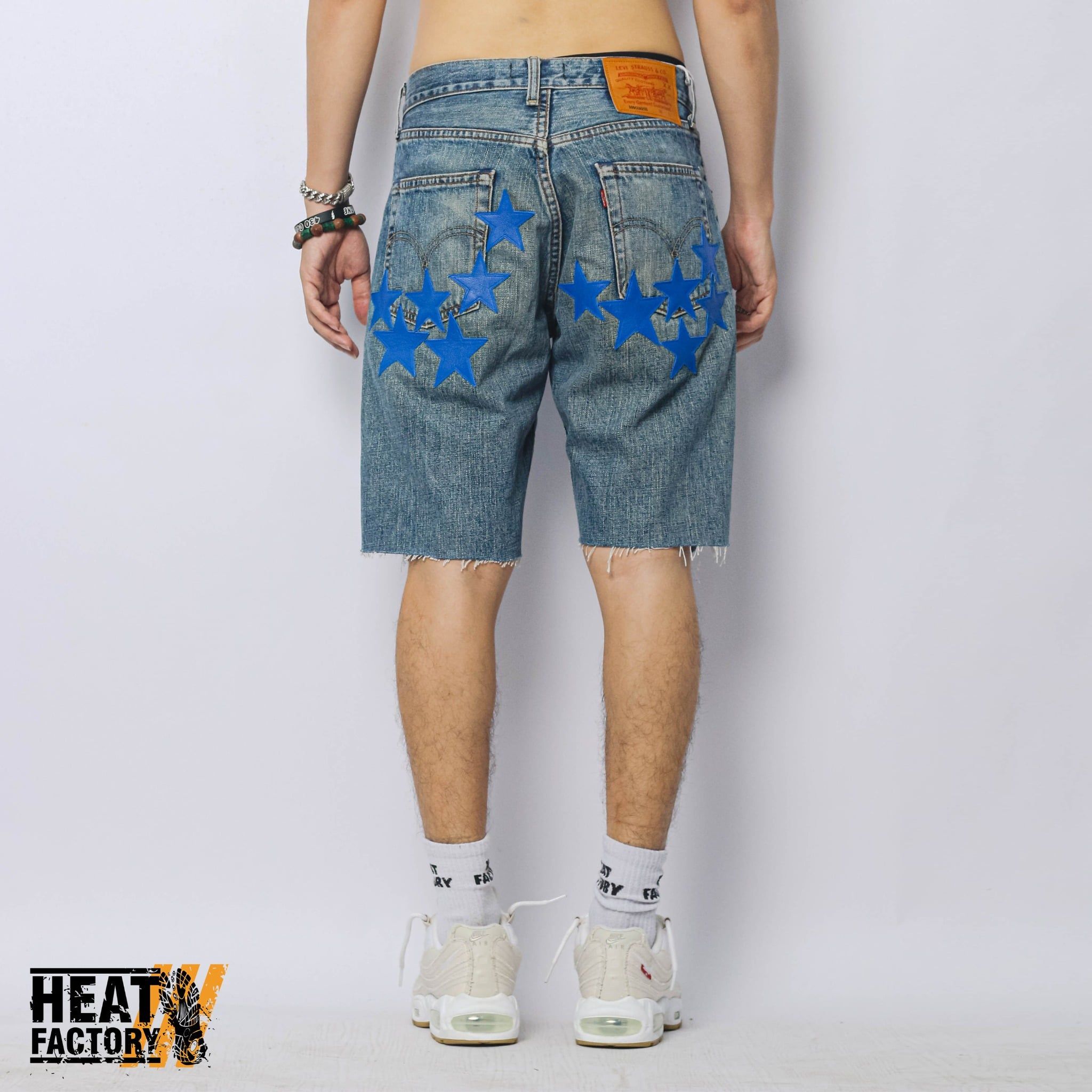  Dddchaosss x Heat Factory Shorts Star 82 ( Blue) 