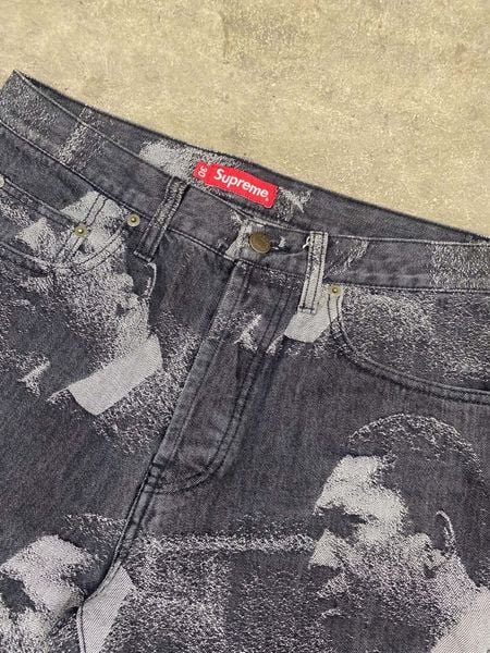 Supreme John Coltrane A Love Supreme Regular Jeans (Grey) (Used) 
