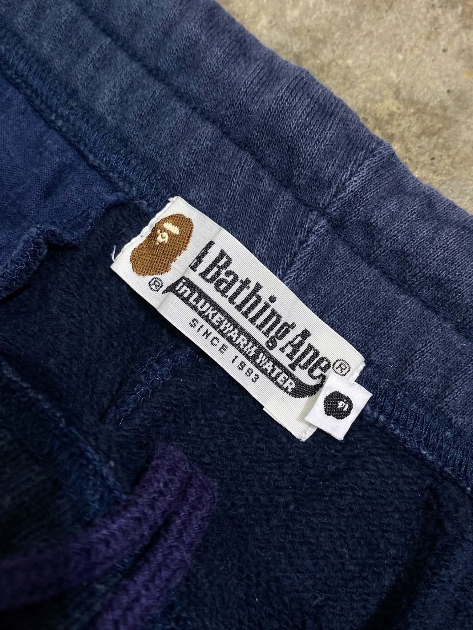  Bape Pants Shark (Navy) (Used) 