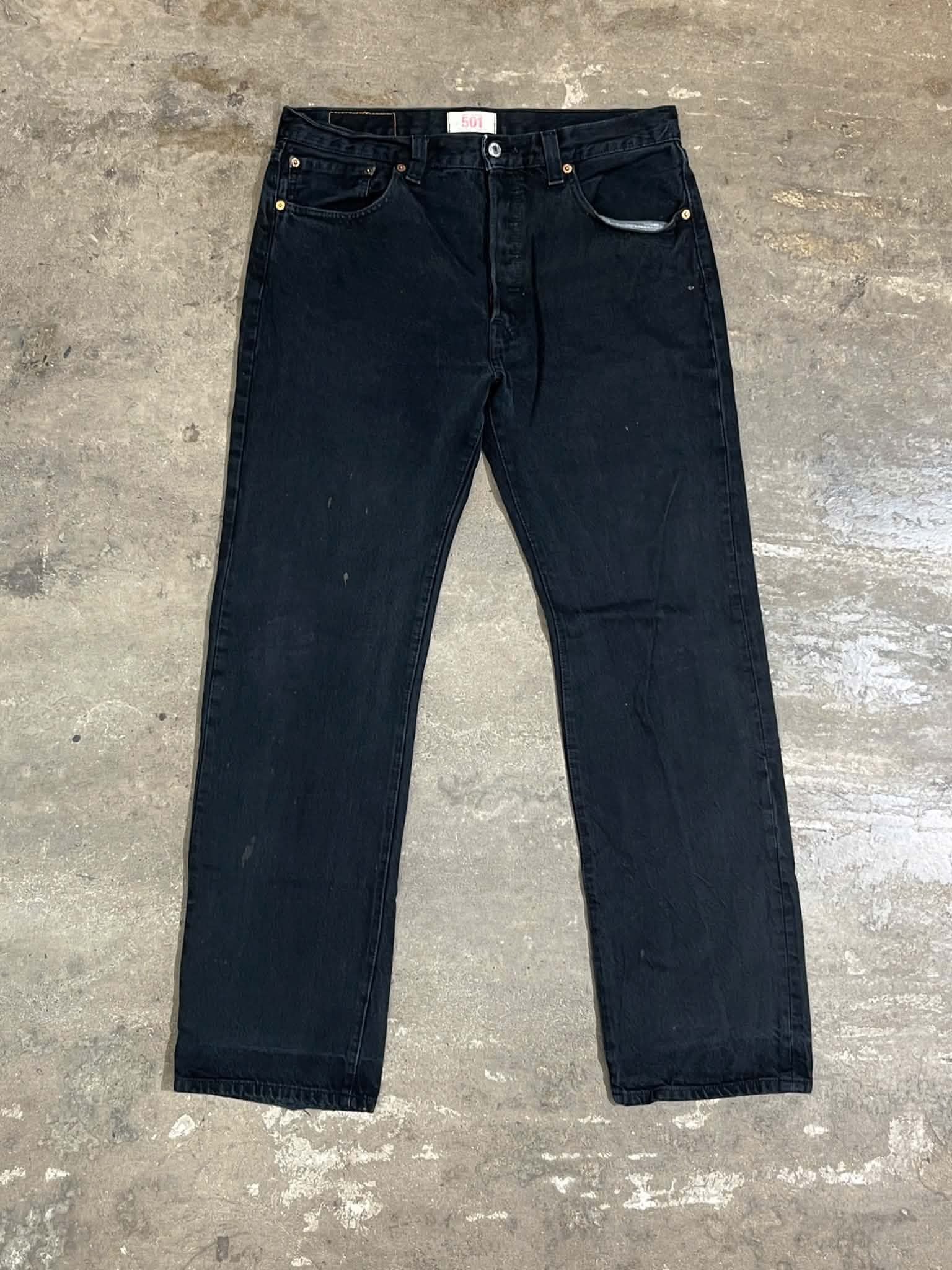  Levi's Jeans 501 (Black) (Used) 