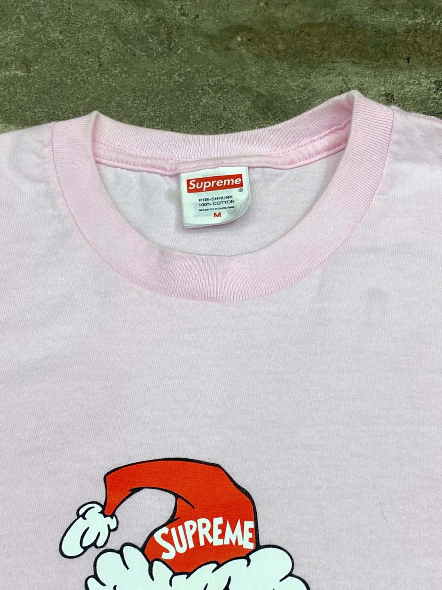  Supreme Tee Grinch (Pink) (Used) 