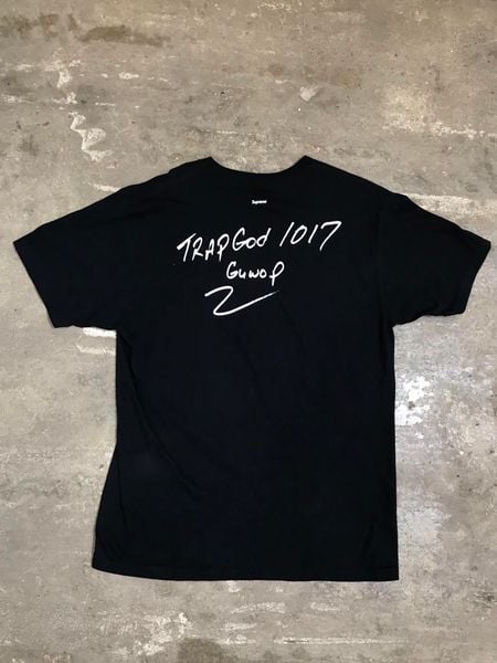  Supreme x Gucci Mane Tee (Black) (Used) 