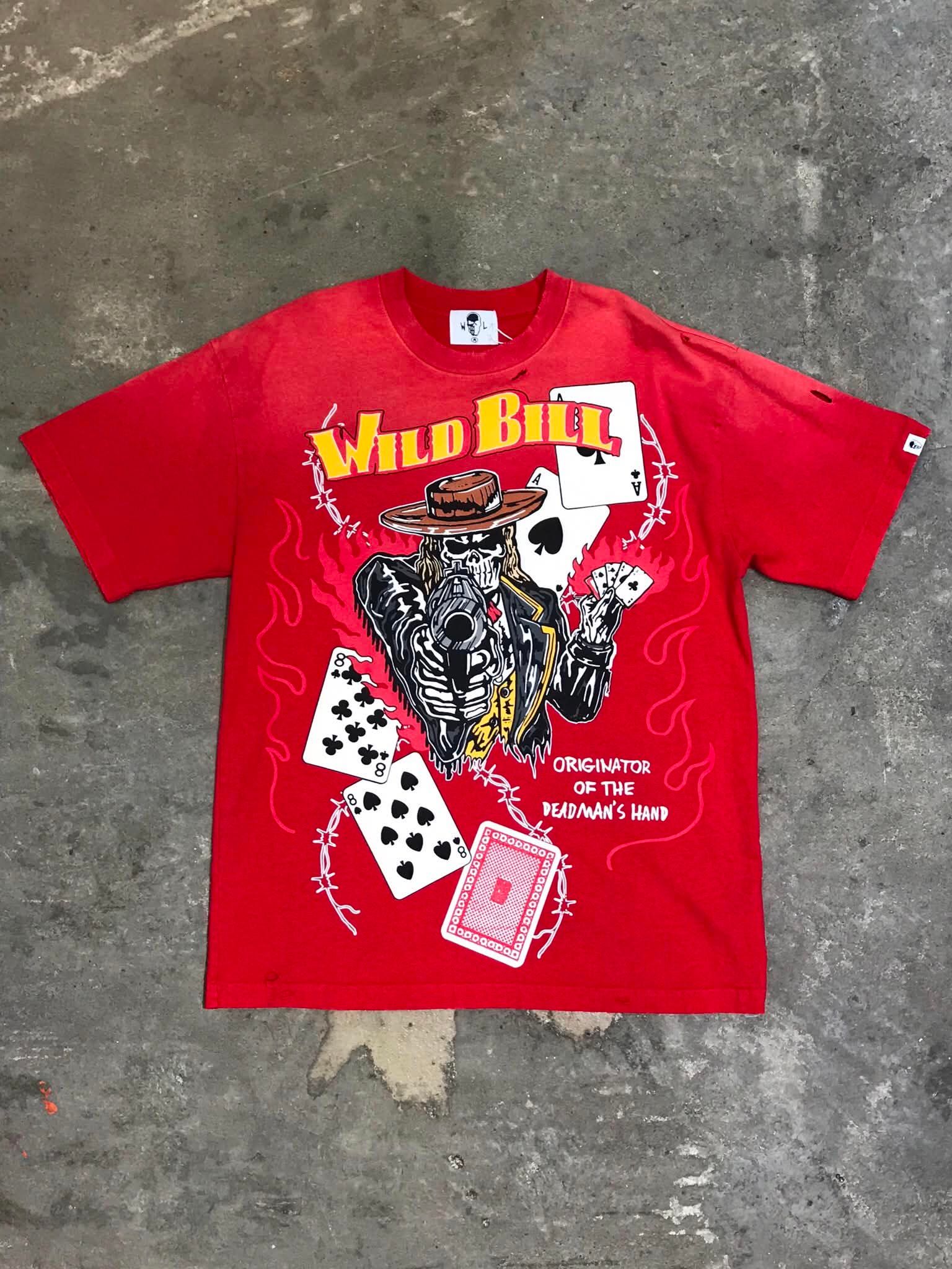  Warren Lotas Tee Wild Bill (Red) 