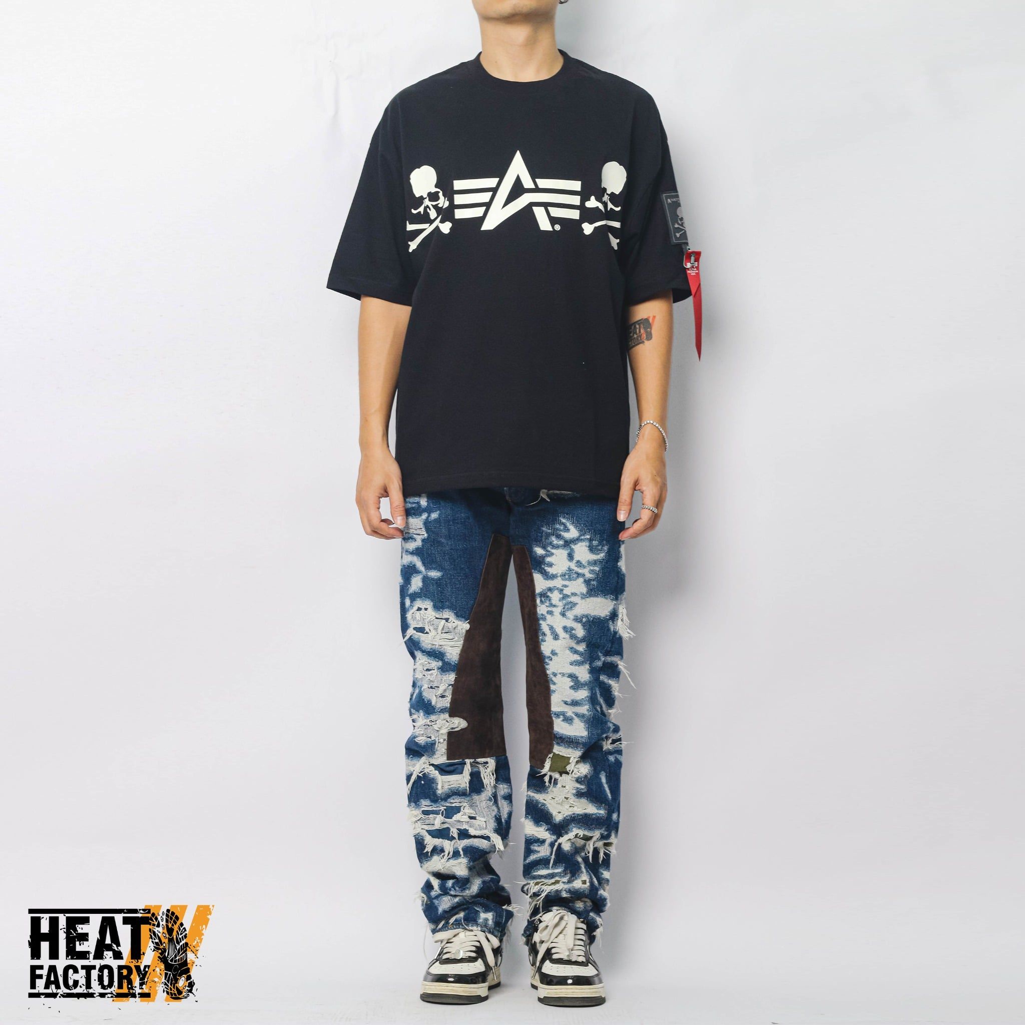  Mastermind World x Alpha Industries Tee (Black) 