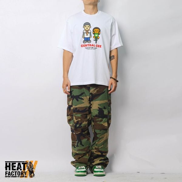  Bape X Spotify X SYNA By Central Cee Baby Milo Tee (White) 