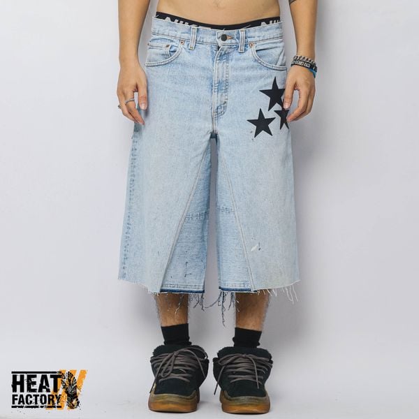  Dddchaosss x Heat Factory Shorts Star 331 (Blue) 