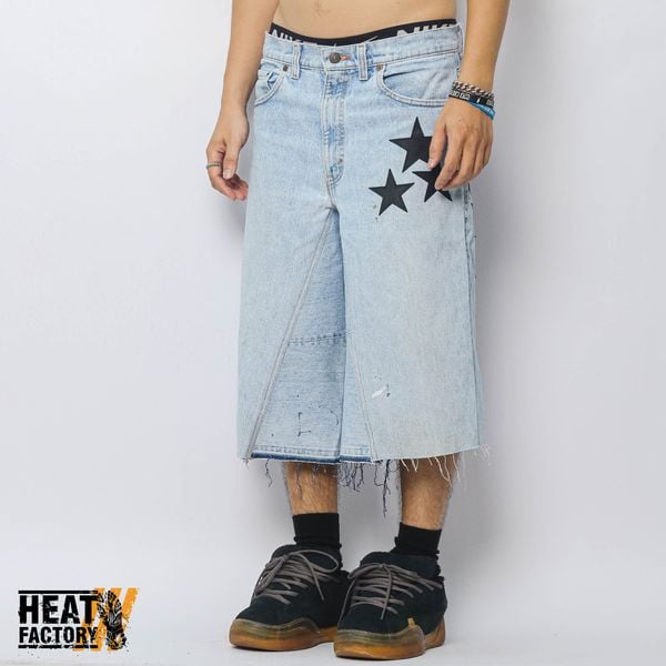 Dddchaosss x Heat Factory Shorts Star 331 (Blue) 