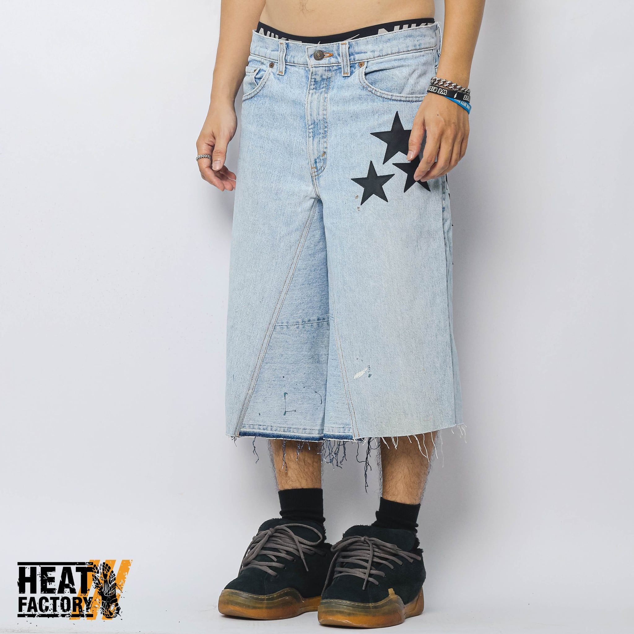 Dddchaosss x Heat Factory Shorts Star 331 (Blue) 