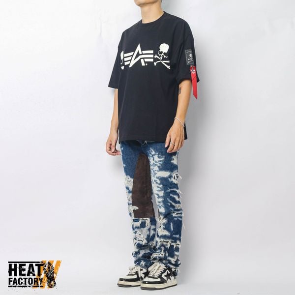  Mastermind World x Alpha Industries Tee (Black) 