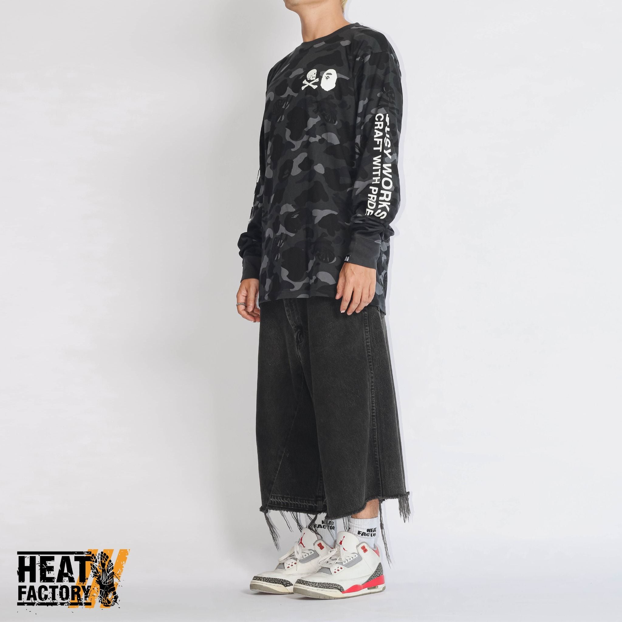  Bape x Neighborhood Longsleeve (Black) 