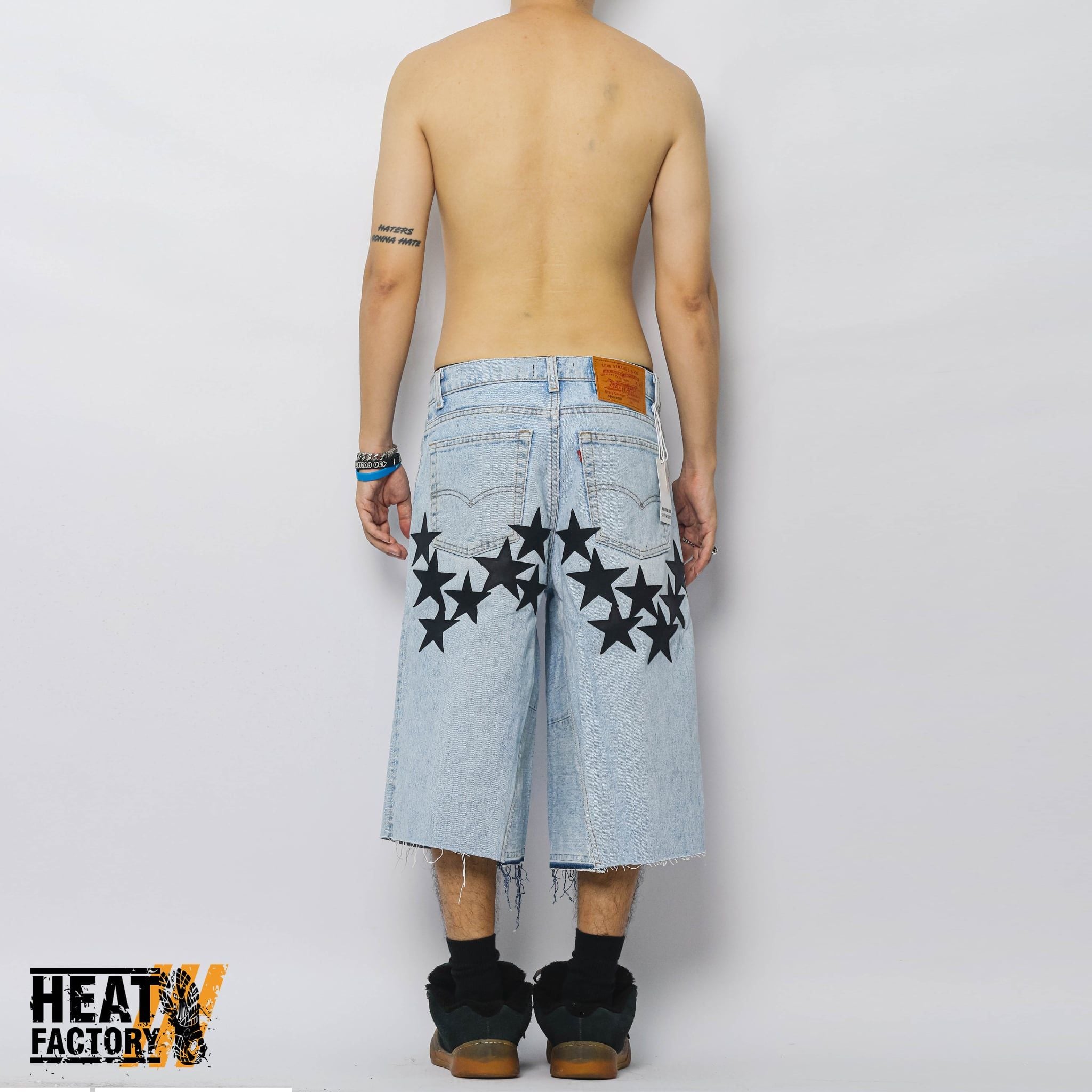  Dddchaosss x Heat Factory Shorts Star 331 (Blue) 