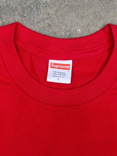  Supreme Bandana Box Logo Tee (Red) 