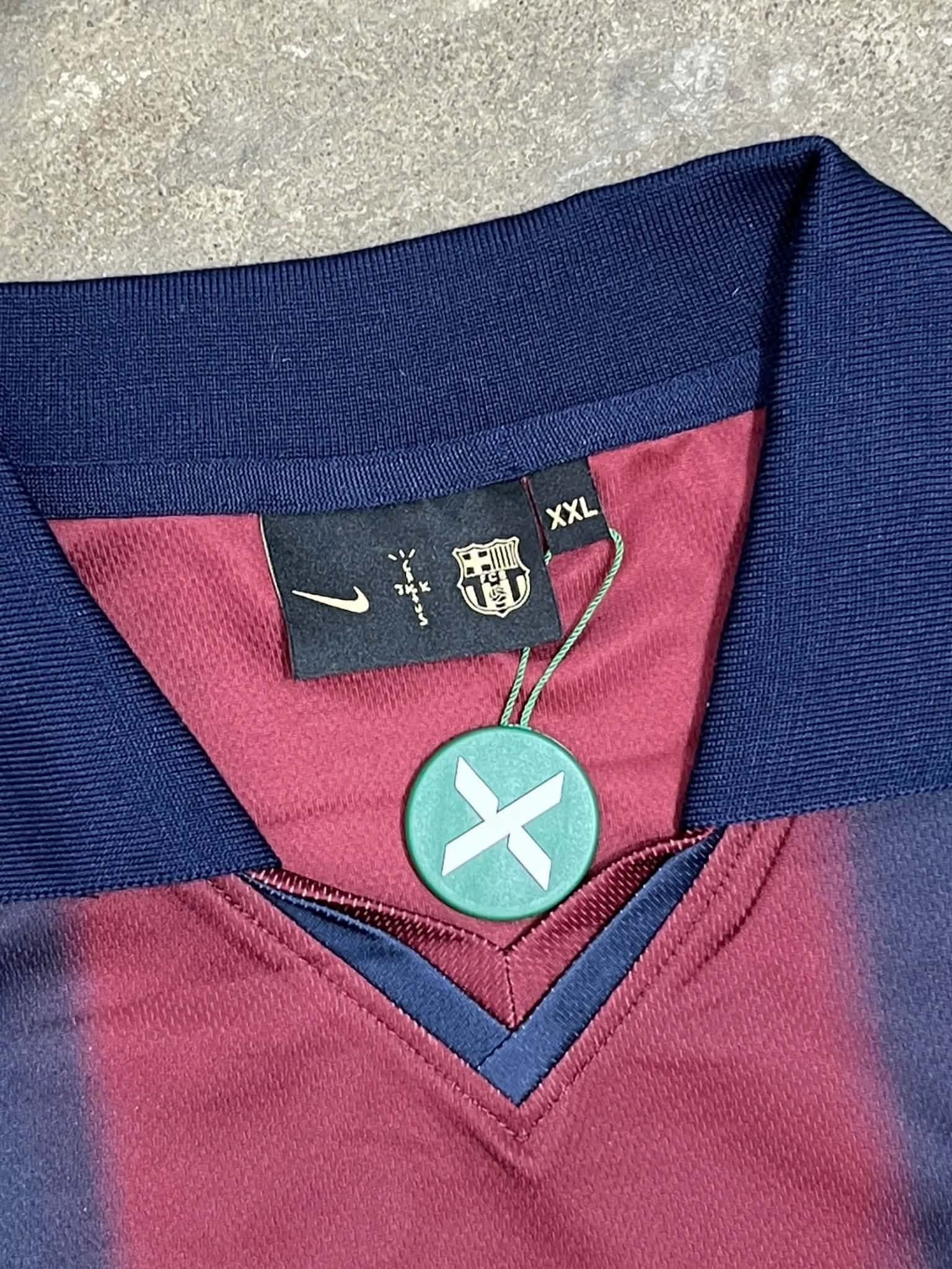  Travis Scott x Nike x FcB Jersey (Red/Blue) (Used) 