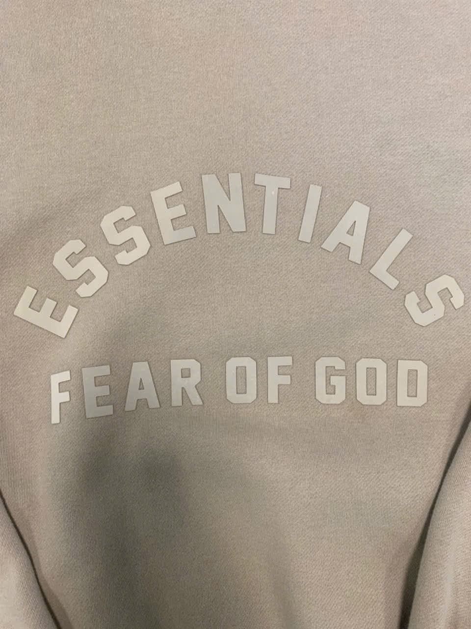  Essentials Fear of God Hoodie (Dusty Beige) (Used) 