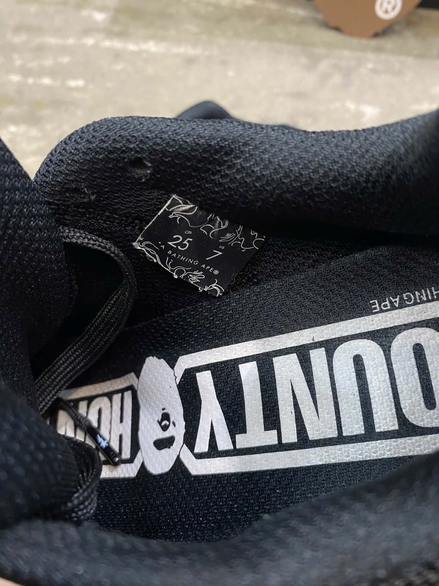  Bape Sta Shark Bounty Hunter Black (Used) 