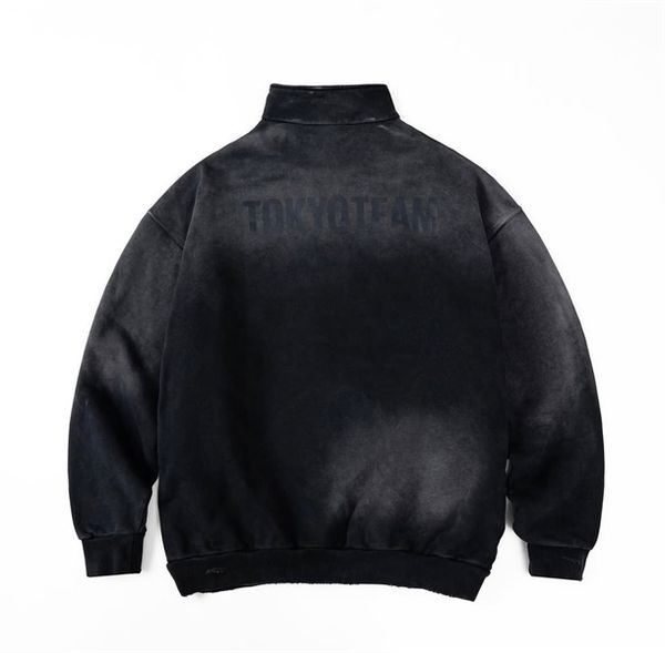  TokyoTeam Sweatshirt 1/4 Zip (Black) 