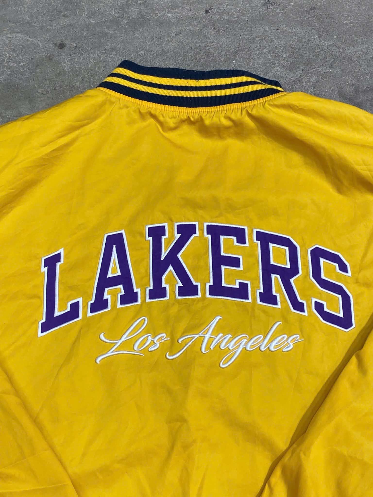  Starter Los Angeles Lakers Jacket (Yellow) (Used) 