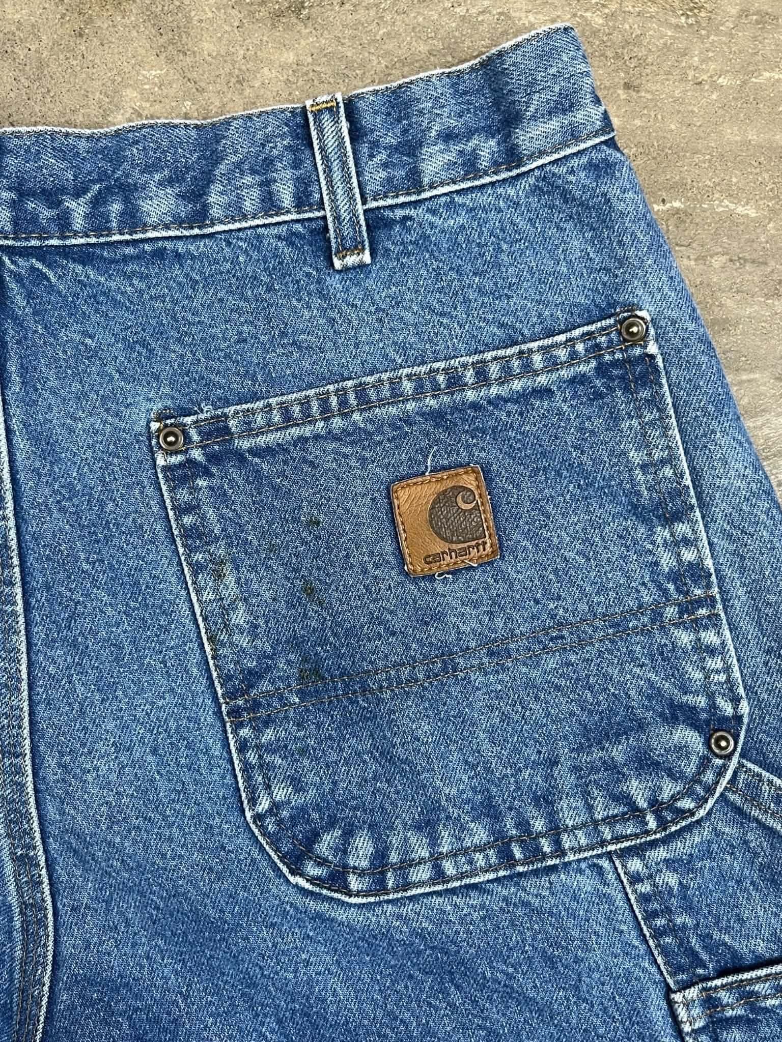  Carhartt Jeans Double Knee (Blue) (Used) 